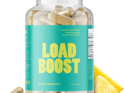 Load Boost - Semen Volume, Sperm Health, & Men's Fertility - 120 Capsules (1 Month Supply)